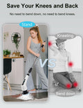 Qeffmion Electric Spin Scrubber Cordless Power Brush 7 Heads Black White by Deal US