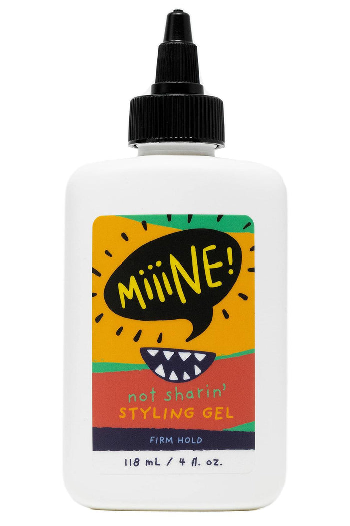 MiiiNE! Not Sharin Boys Styling Gel Strong Hold 4oz Cruelty Free USA by Deal US