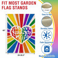 Artofy Pride Rainbow All You Need is Love House Flag Burlap 28x40 Festival by Deal US