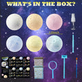 Hiawbon Gemstones Dig Kit 6 Planets 12 Skulls 18 Gems Space Kit by Deal US