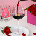 TOBYOVU Fiancé Wine Glass 16oz FIANCÉ Proposal Anniversary Gift for Him by Deal US