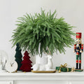 HUZIYAHAN Christmas Norfolk Pine Stems 18in Green Branches 8 Count by Deal US
