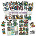 BIGZORO Tennis Stickers Waterproof Vinyl Decals 50 PCS Cartoon Sport by Deal US