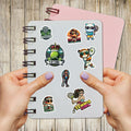 BIGZORO Tennis Stickers Waterproof Vinyl Decals 50 PCS Cartoon Sport by Deal US