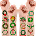 MeoIsDaBest Merry Christmas Temporary Tattoos Xmas Stickers 10 Sheets 100 PCS by Deal US