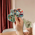 BIGZORO Tennis Stickers Waterproof Vinyl Decals 50 PCS Cartoon Sport by Deal US