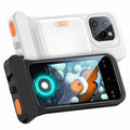 ESR Waterproof Phone Pouch for iPhone 13/14/15 Pro IPX8 2 Pack Black/Clear by Deal US