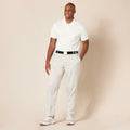 Amazon Essentials Men's Athletic-fit Stretch Golf Pants Stone Size 48W x 30L by Deal US