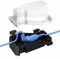 CFMASTER Weatherproof Outdoor Electrical Box 7x3x4in IP66 White & Black by Deal US