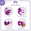 HOUSE OF PARTY Happy Birthday Balloon 16in Hot Pink Mylar Foil by Deal US