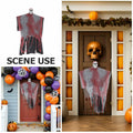STOBAZA 33.4" LED Hanging Ghosts Halloween Decorations Grim Reaper by Deal US