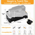 CFMASTER Weatherproof Outdoor Electrical Box 7x3x4in IP66 White & Black by Deal US
