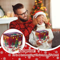 DZLHQON 2025 Kids DIY Christmas Organizer Bucket Pink Stickers Mini Toys by Deal US