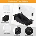 CFMASTER Weatherproof Outdoor Electrical Box 7x3x4in IP66 White & Black by Deal US