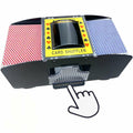 Automatic 2-Deck Card Shuffler Electric Mixer for Home Game Nights by Deal US