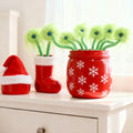 Puluole 10pc Christmas Eyeballs Decorations Floral Picks Green Small by Deal US