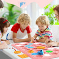 fygurso Logic Road Builder STEM Toy Puzzle Pink 32PCS Brain Teaser Game by Deal US