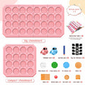 fygurso Logic Road Builder STEM Toy Puzzle Pink 32PCS Brain Teaser Game by Deal US
