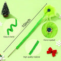 Puluole 10pc Christmas Eyeballs Decorations Floral Picks Green Small by Deal US