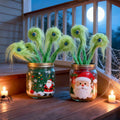Puluole 10pc Christmas Eyeballs Decorations Floral Picks Green Small by Deal US
