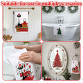 Tudomro Christmas Black Cat Kitchen Towels 16x24 4 Pcs Soft Absorbent by Deal US