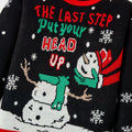 IFFEI Ugly Christmas Sweater Funny Snowman Knit Pullover Acrylic Size XL by Deal US