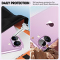 Xfilm iPhone 16 & 16 Plus Camera Lens Protector 9H Tempered Glass Cover by Deal US
