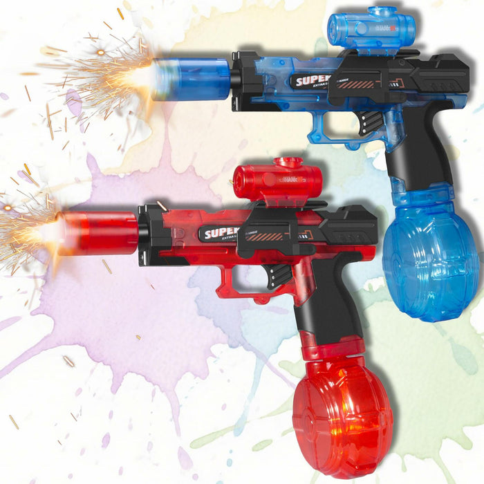 EMERBU Electric Squirt Water Gun Aqua Series LED Light High Speed 2pcs by Deal US