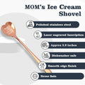 stormroo Engraved Stainless Steel Ice Cream Scoop Spoon Gift for Mom by Deal US