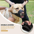 Herrypiggy Dog Muzzle Oxford Breathable Mouth Cover Khaki Size XXS by Deal US