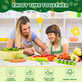 Suhctuptx 28PCS Toddler Knife Set Kids Kitchen Knives Crocodile Color Safe by Deal US