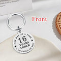 Alotozo 16 Year Sobriety Keychain AA Recovery Gift Men Women by Deal US