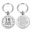 Alotozo 16 Year Sobriety Keychain AA Recovery Gift Men Women by Deal US