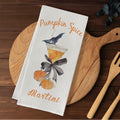 SereneHanctuary Halloween Pumpkin Martini Kitchen Towels Polyester 16x24 Inch by Deal US