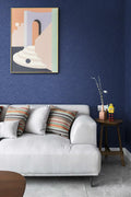 Safiyya 17.3x78.7in Teal Silk Textured Peel Stick Wallpaper Vinyl Roll by Deal US