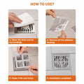 CESHRR Disposable Drainage Collector 50PCS White Fiber Anti-Block Filter by Deal US