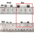 COMPSTUDIO 10Pcs 0.5A 250V Fast Blow Glass Fuse 6x30mm by Deal US