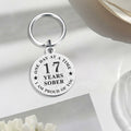 Alotozo 17 Year Sobriety Keychain AA Recovery Gift Men Women by Deal US