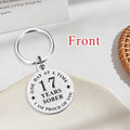 Alotozo 17 Year Sobriety Keychain AA Recovery Gift Men Women by Deal US