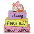 Chunful 4 Pcs Christmas Table Decor Wooden Winter Rustic Xmas Block Signs by Deal US