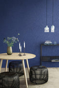 Safiyya 17.3x78.7in Teal Silk Textured Peel Stick Wallpaper Vinyl Roll by Deal US