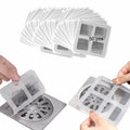CESHRR Disposable Drainage Collector 50PCS White Fiber Anti-Block Filter by Deal US