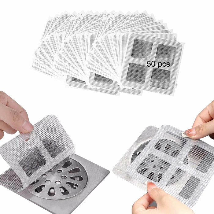 CESHRR Disposable Drainage Collector 50PCS White Fiber Anti-Block Filter by Deal US