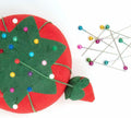 Dritz Tomato Pin Cushion with Strawberry Emery Rose 2.3cm Size 1" by Deal US