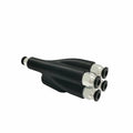 3DTOOLS 4-in-1 PTFE Adapter Pipe Expansion Port AMS Connect 3D Printer Part by Deal US