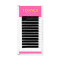 TDANCE Lash Extension Matte Black Curl D 0.15mm Thickness 19mm Size by Deal US