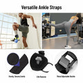 Fosegei Monkey Foot Ankle Straps Dumbbell Cable Machine Black Single by Deal US