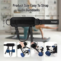Fosegei Monkey Foot Ankle Straps Dumbbell Cable Machine Black Single by Deal US