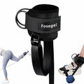Fosegei Monkey Foot Ankle Straps Dumbbell Cable Machine Black Single by Deal US