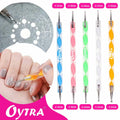 Oytra Dotting Tool Set 9 Pcs Embossing Stylus for Clay Pottery Ceramic by Deal US
